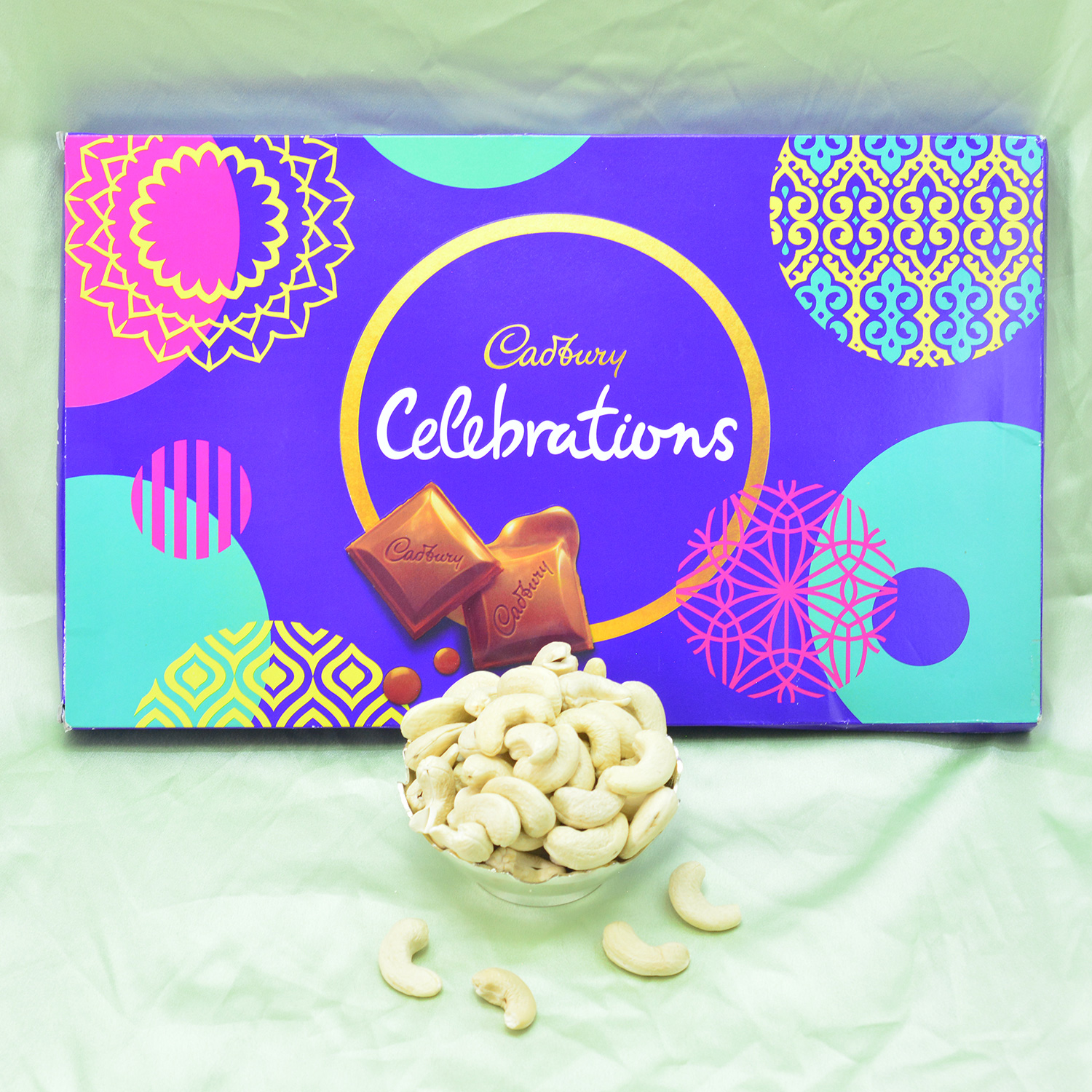 Cadbury Celebration Chocolate Packs with Amazing Tasty Kaju Dry Fruit