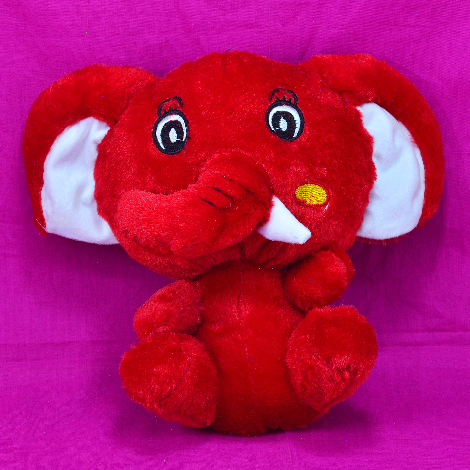 Buy or send Red Color Cute Cartoon Hathi or Elephant Soft Toy for Kids  Online