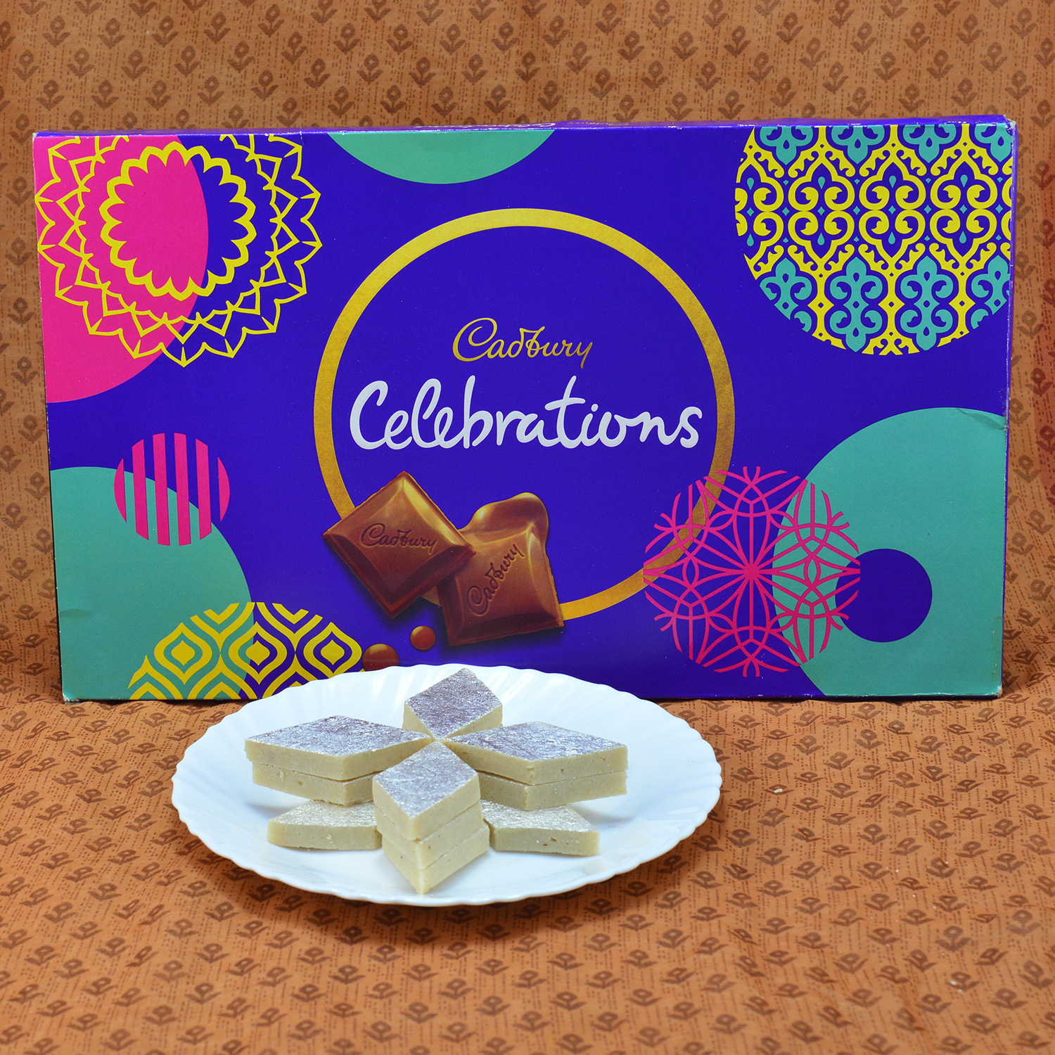 Savory Cadbury Celebrations with Delicious Kaju Katli Hamper