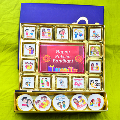 Raksha Bandhan Special Edition Square and Round Shade Chocolates
