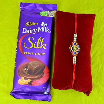 Dairy Milk Chocolate with Rakhi for Brother