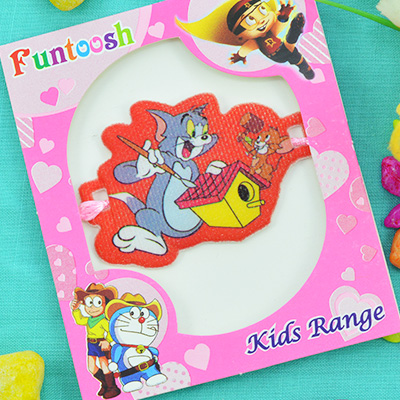 Famous Cartoon Characted Tom and Jerry Rakhi for Kids
