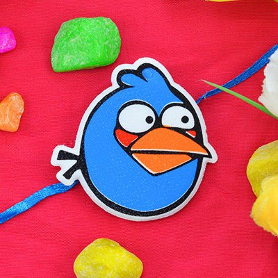 Angry Bird Movie Character Bluebird Kids Rakhi