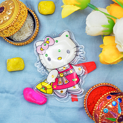 Small Doll with Purse Rakhi for Girl Kid