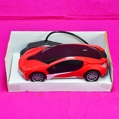 Remote Red and Black Color Playing Car