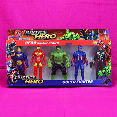 Justice Hero Super Fighter Avengers Team Big Toys for Kids