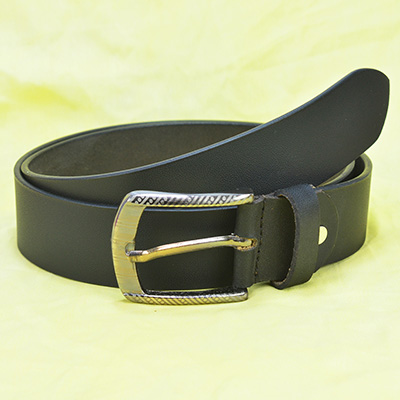 Plain Black Color Amazing Looking Mens Belt