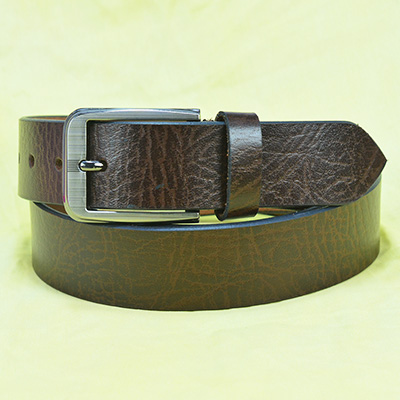 Leather Brownish Stylish Belt for Mens