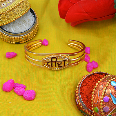 Beautiful Veera Rakhi Bracelet