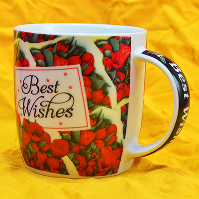 Best Wishes Ceramic Coffee Mug