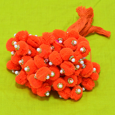 Red Colored Sacred Ram Rakhi Pack of 20