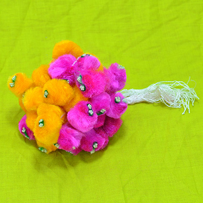 Pink and Orange Colored Special Ram Rakhi 20 Set of Rakhis